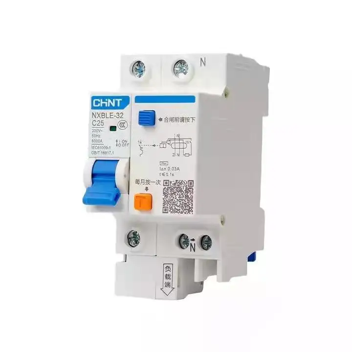 CHNT NXBLE-32 3P+N 32A 30mA 6kA RCBO Residual Current Operated Circuit Breaker