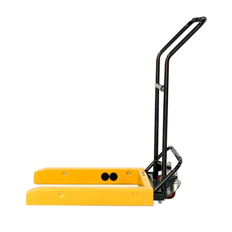 plate truck plastic container transport cart hand manual mini Turnover Box Cart truck box trolley