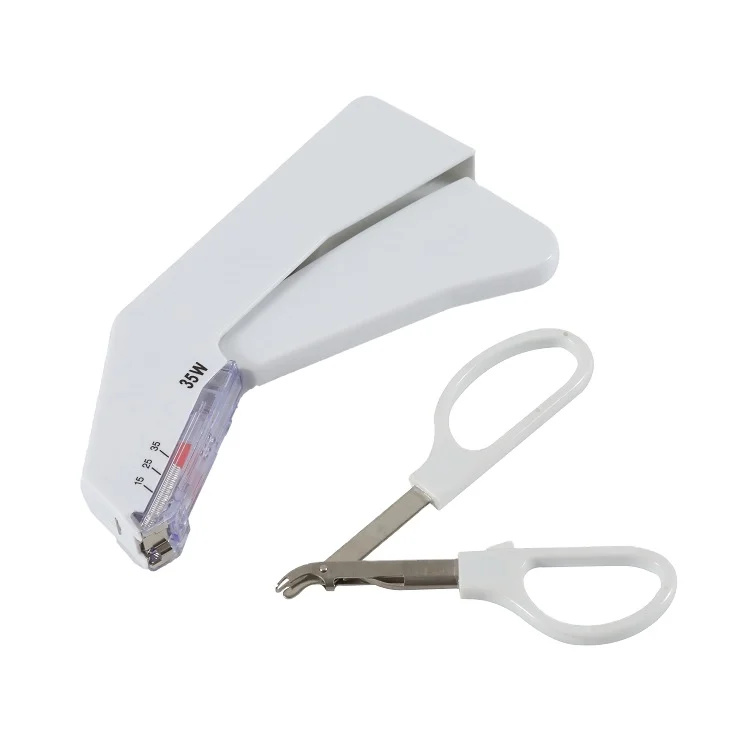 Guaranteed Quality Medical disposable skin stapler good quality skin stapler and surgical staples With Remover 15W 25W 35W