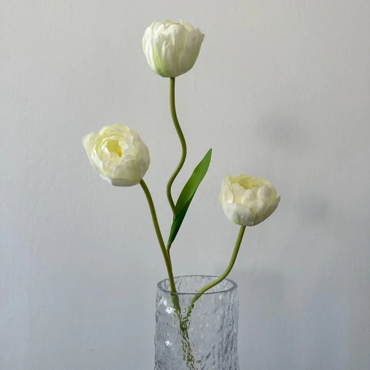 3 Heads Artificial Tulips For Home Wedding Holiday Decoration Artificial Silk Real Touch Tulip Flowers