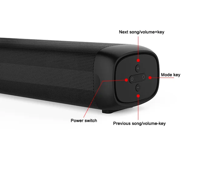 Nisoul big conference sound bar atmos music system 5.0  blue tooth wireless barres de son sound bar with subwoofer