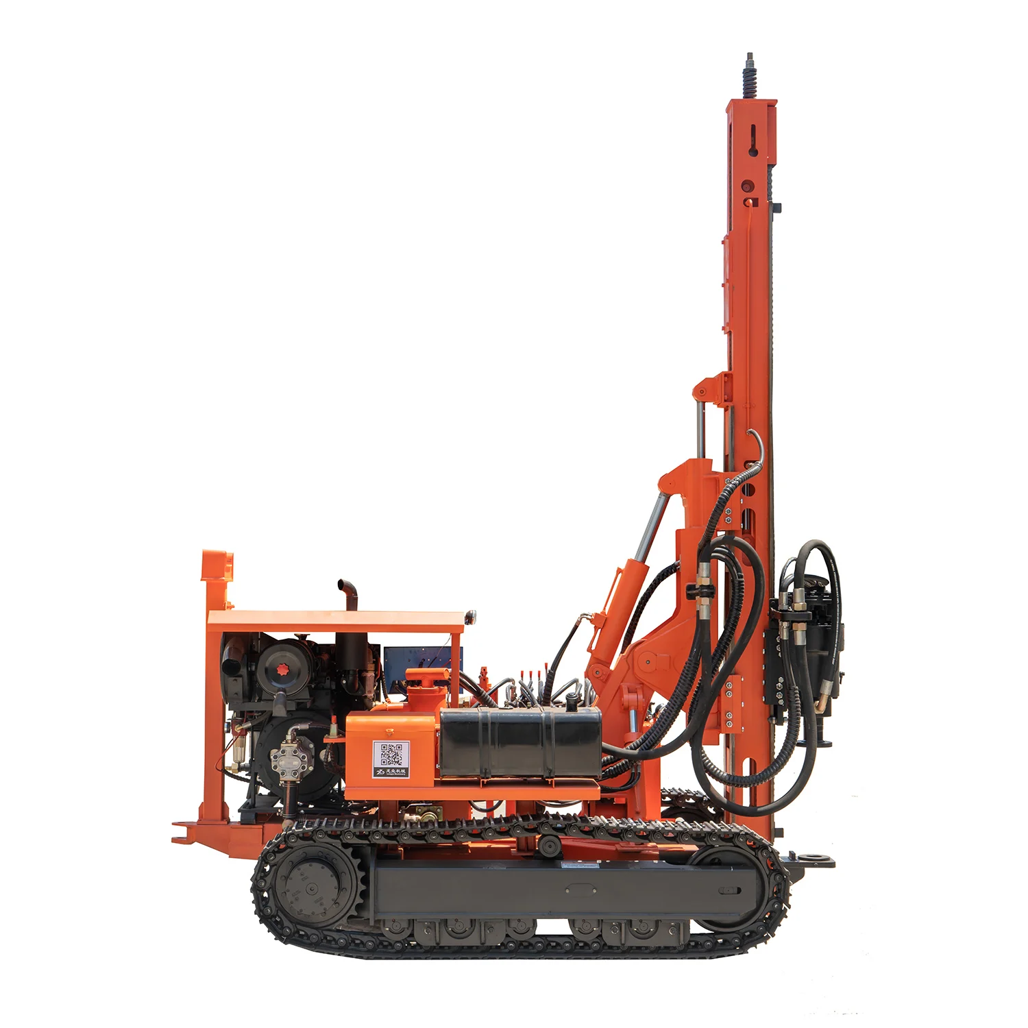 Hydraulic Solar Piling Machine For Ground Screw Install