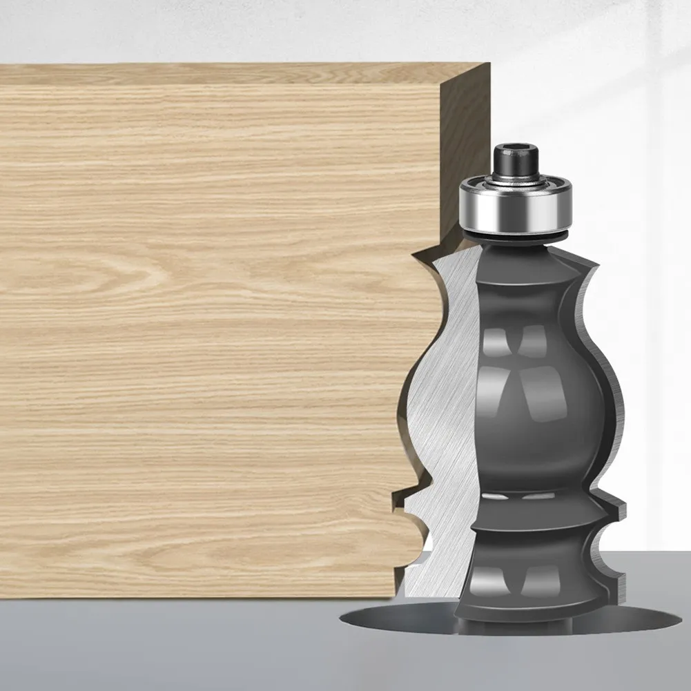 1/2 shank fishtail armrest line cutter woodworking trimming woodworking milling cutter carving line end mill cnc router bit