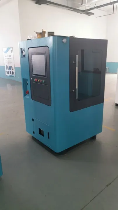 High quality rim repair machine vertical alloy wheel repair Gubot model LSL22 vertical mobile cnc wheel lathe