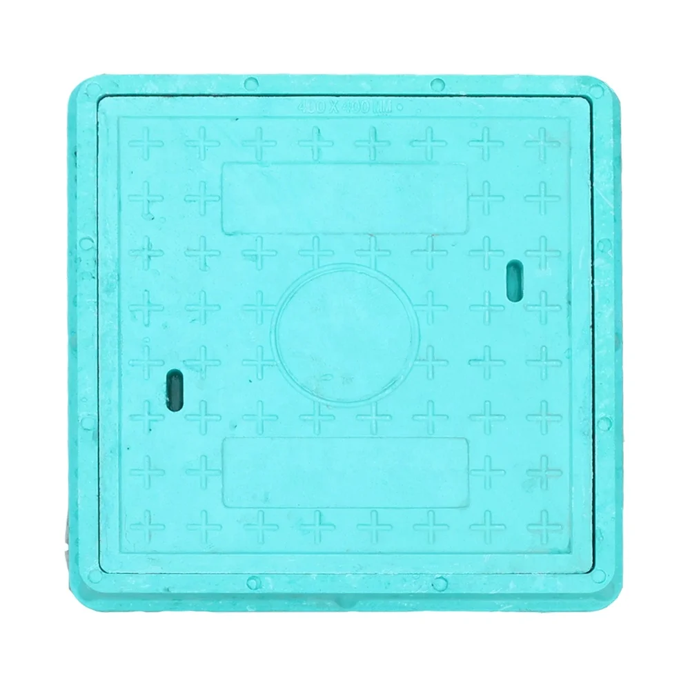 Frp composite resin manhole cover round and square circle outdoor water drain covers sewer lid frp plastic manhole cover