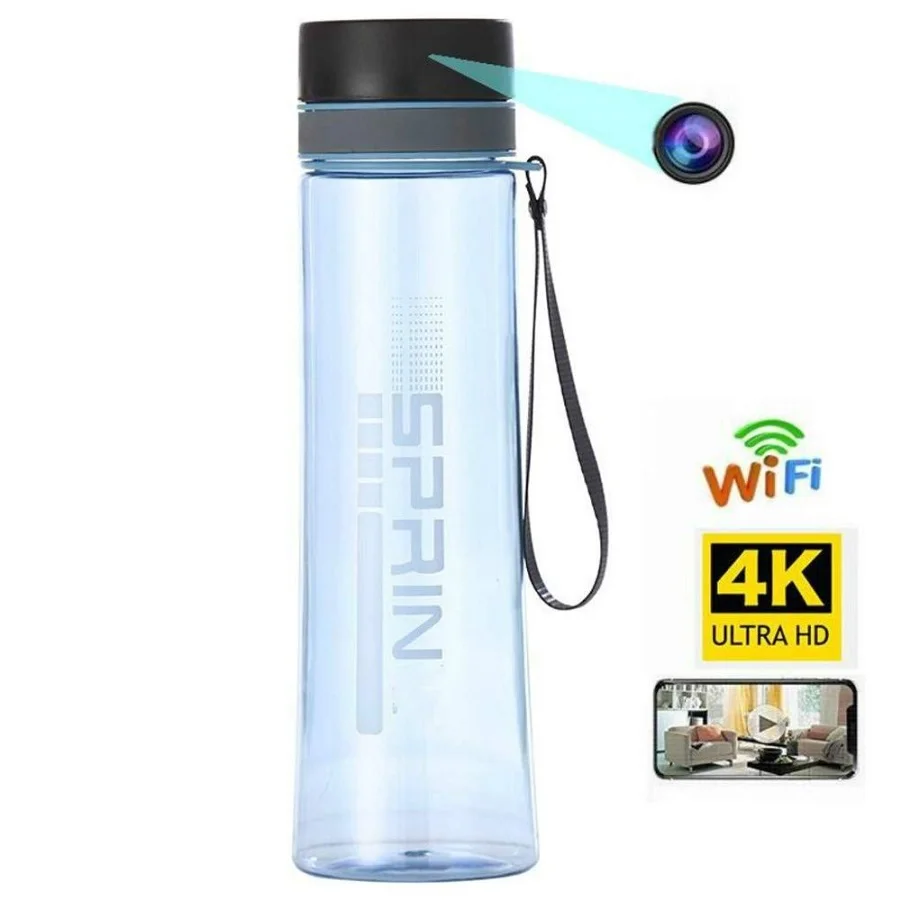 2021 Новый дизайн 1080P Full HD Cup Скрытая Сексуальная фотокамера системы безопасности с рукояткой замаскированная Wi-Fi камера наблюдения бутылкой для