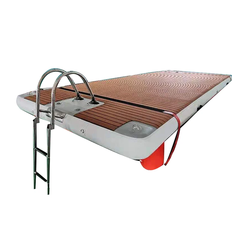 Top Quality Inflatable Dock Floating Pontoon Dock Platform For Boat