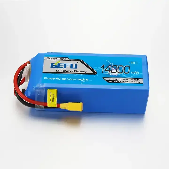 SEFU 14000mah 4S 6S 12S smart unmanned aerial vehicle (uav) lithium battery for agriculture drone accessories