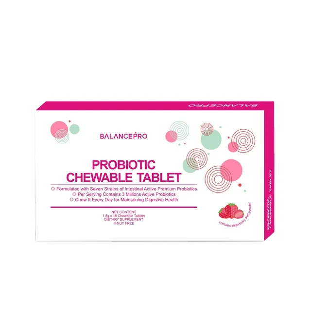 
Bonnes bacteries immunite microbiotique Gastro-resistantes lactiques probiotique tablette 