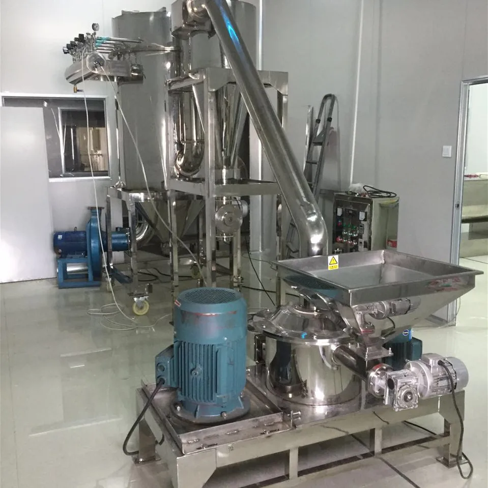 Industrial dry pepper moringa leaves powder mills grinder spice powder produce machine