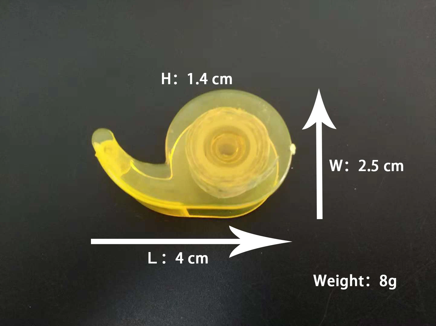 New hot sale mini snail stationery cutting automatic sealing tape dispenser