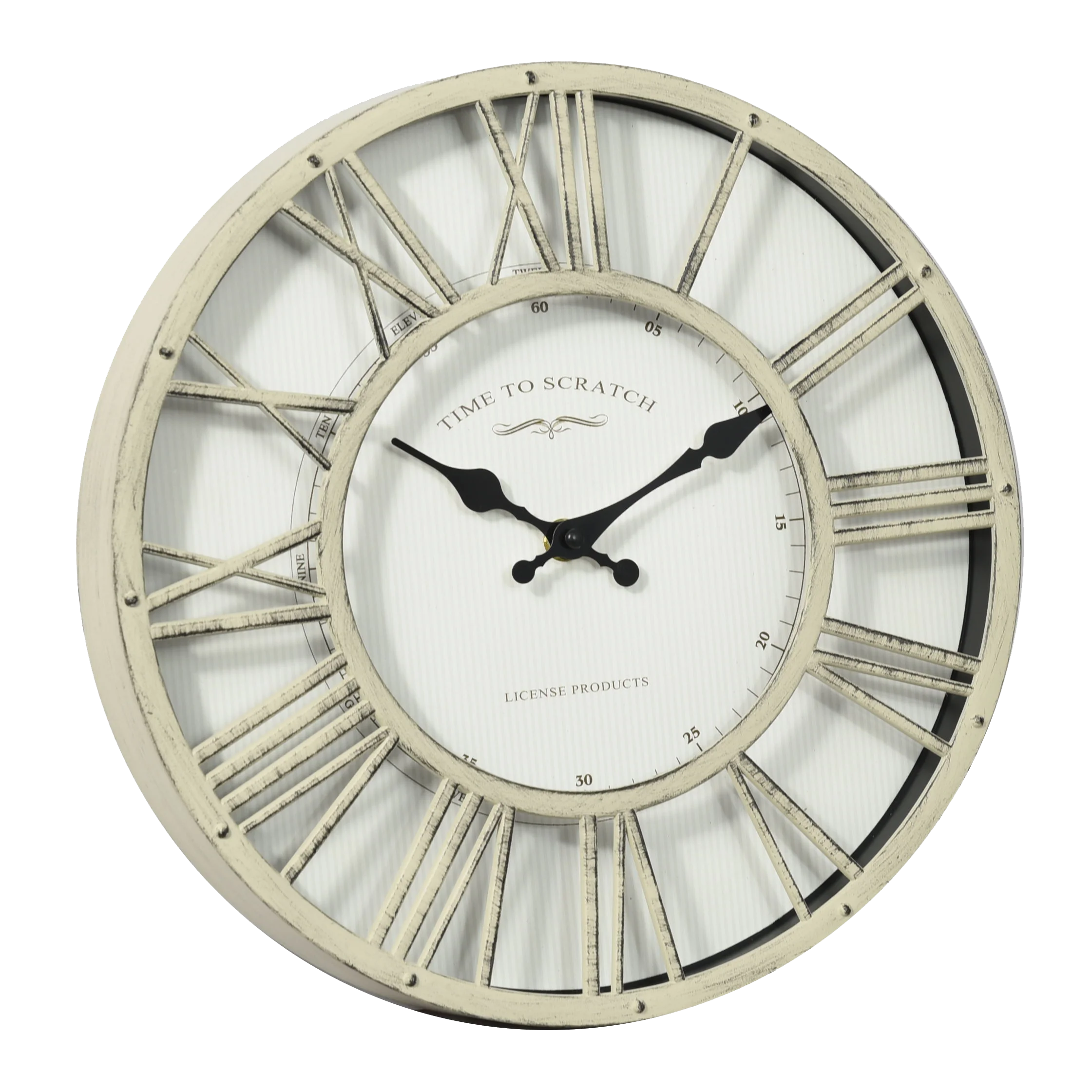 12 inch Minimalist  Cheapest home decoration wall clock retro wall clock