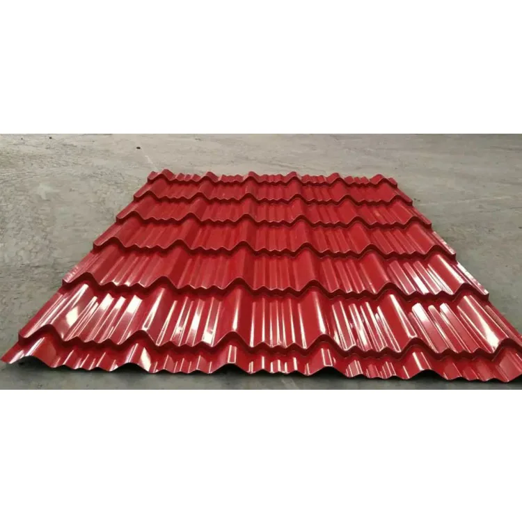 ppgi corrugated sheet Zinc Roof Sheet Glazed PPGI Roofing Sheet