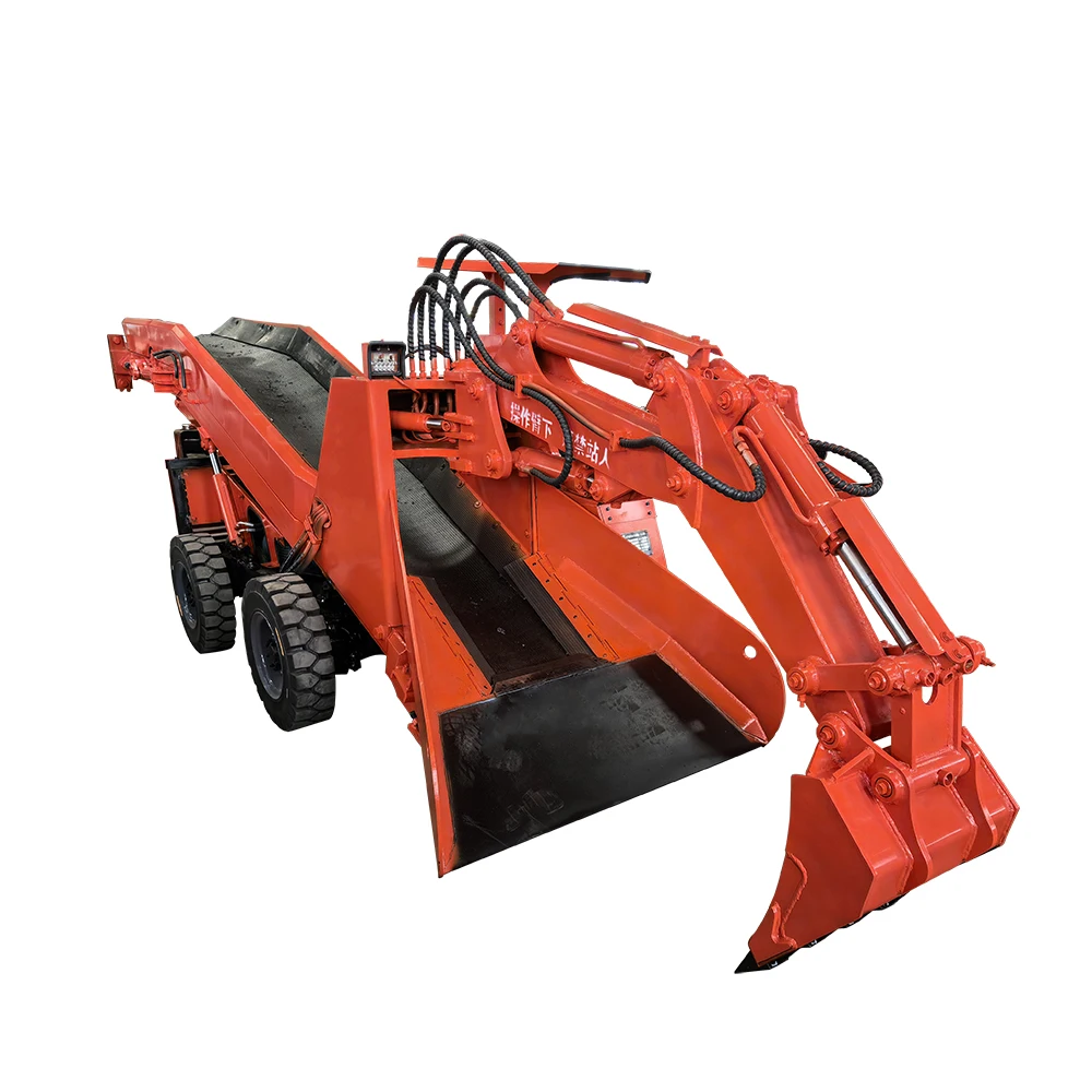Underground Transport Equipment Mining Slag Scraper Mining Mucking Loader Continuous Slag Removal