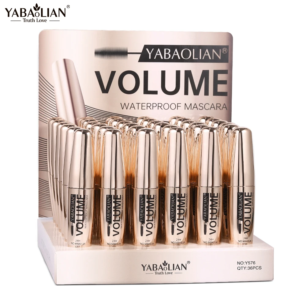 OEM/ODM Waterproof Long-lasting Black Mascara Exquisitely Thick Liquid Eyelash Lengthening Natural Full Volume Makeup