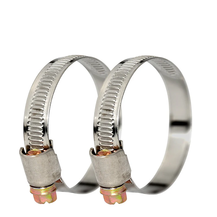 High Quality Large Heavy Duty Stainless Steel Adjustable American Type Radiator Hose Clamp