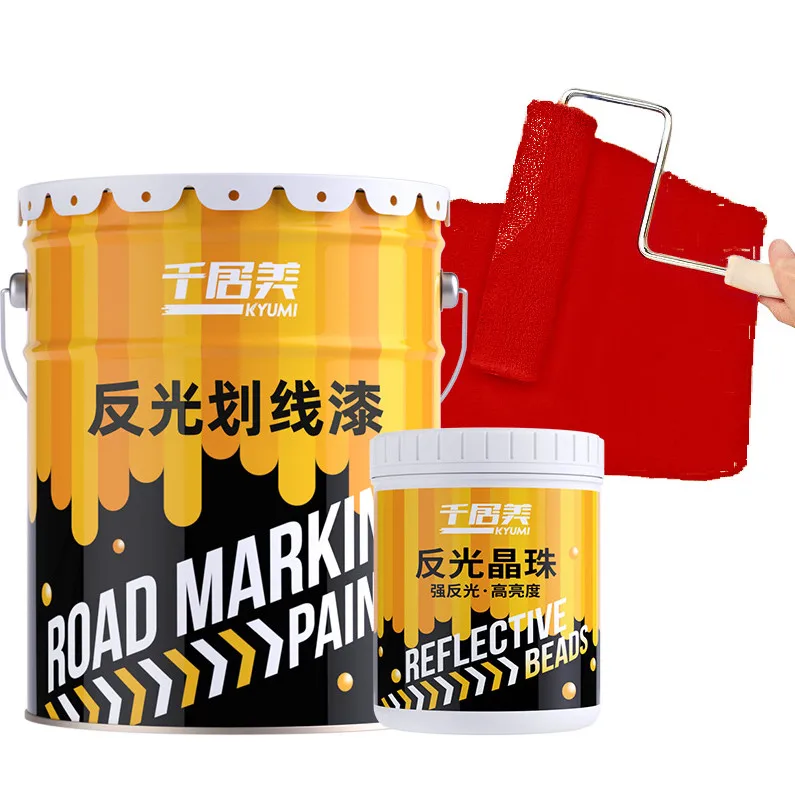 Wholesale white liquid paint mark glow in dark road paint