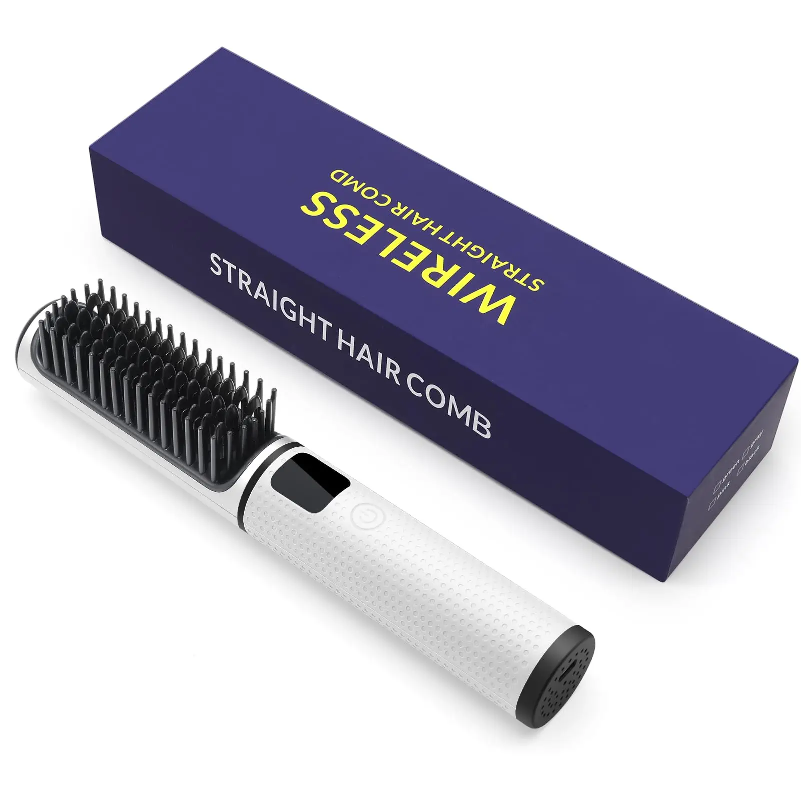 Super capacity battery 5000mah professional negative ion ceramic heating hair care hand straightener conveniently put in bag