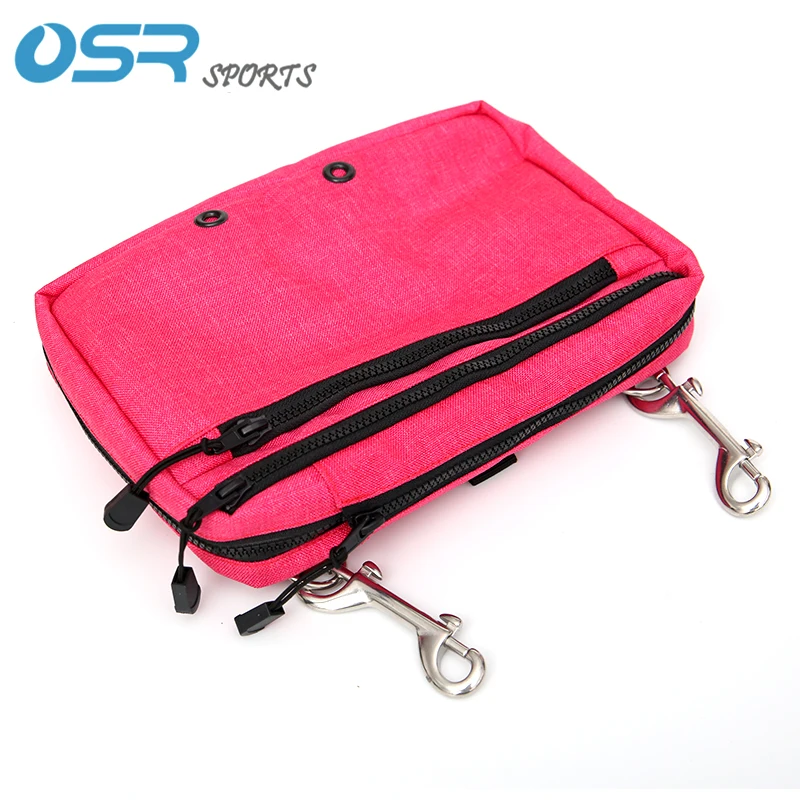 Storage pocket 31*21*10cm for sidemount diving BCD with 2pieces of SS316 double ended snap hook attach to sidemount buttplate