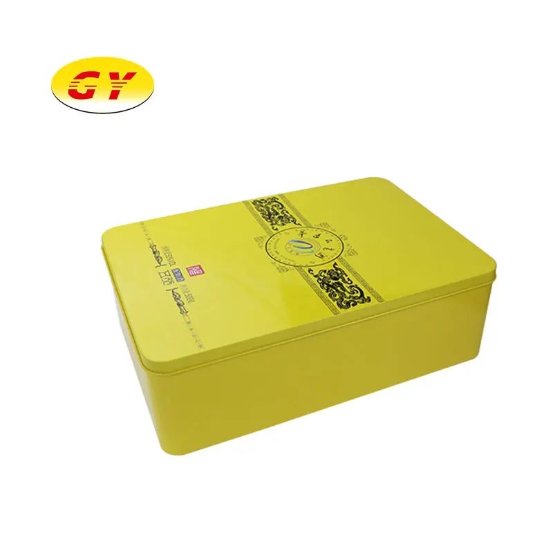 
Customized large square tin can beer packaging box 