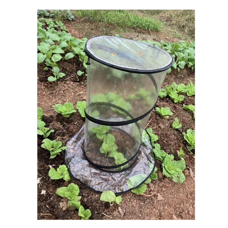 factory custom made Mini Greenhouse Portable Home Gardening Transparent PVC Greenhouse Rainproof Windproof Insulation Cover