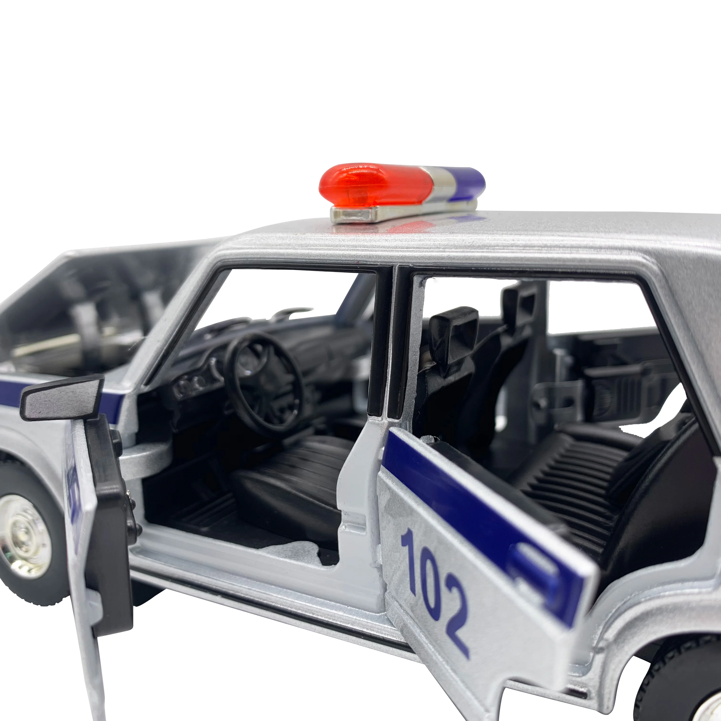 1:24 Литой под давлением автомобиль модели Ladas 2106 2107 модель полицейских автомобилей из сплава для коллекции и креативного подарка