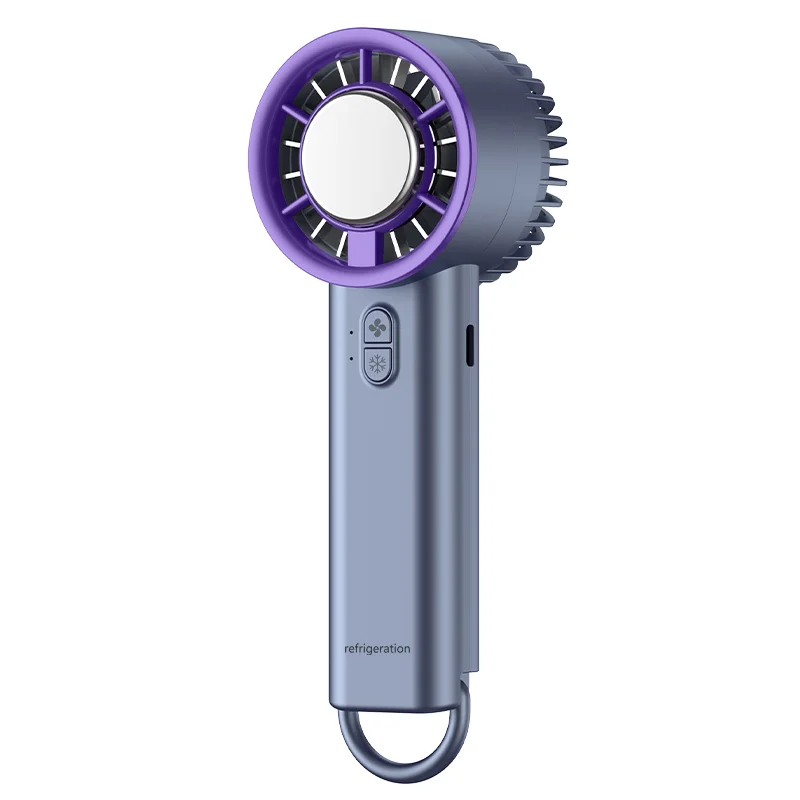 Manufacturer Iced portable fan home appliances cold hand mini cooler handheld fan portable & wearable fans for outdoor