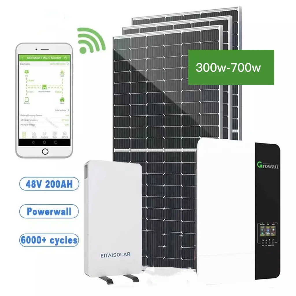 Growatt On Grid InveRter 10Kw 15 Kw 30Kw 40Kw 50Kw 60Kw 100Kw 120Kw 150 KW Single Phase Solar System
