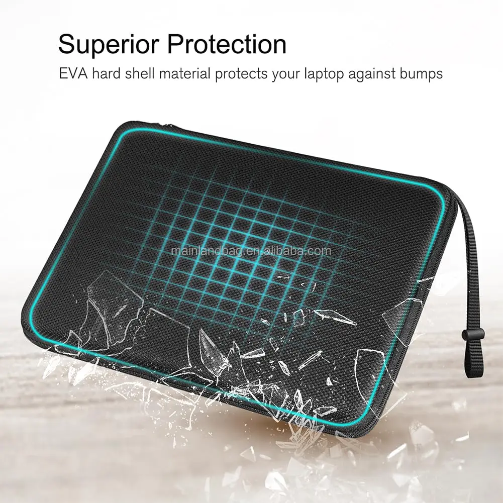 Hard Laptop Sleeve Case for 13-inch MacBook Air M3 2024 14-inch MacBook Pro M3/M2/M1 13' MacBook Air/Pro Waterproof Case