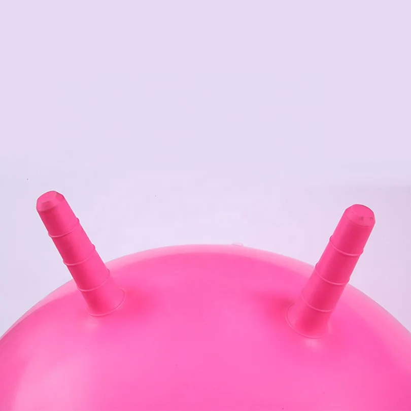 High Quality Hopper Ball  PVC Jumping Ball Children Inflatable Jumping Toy Bouncing Ball with two handles
