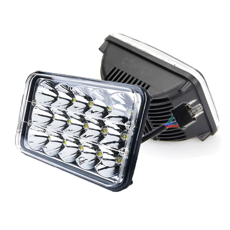 45W High low Sealed beam head light 4x6 LED Headlight for truck
