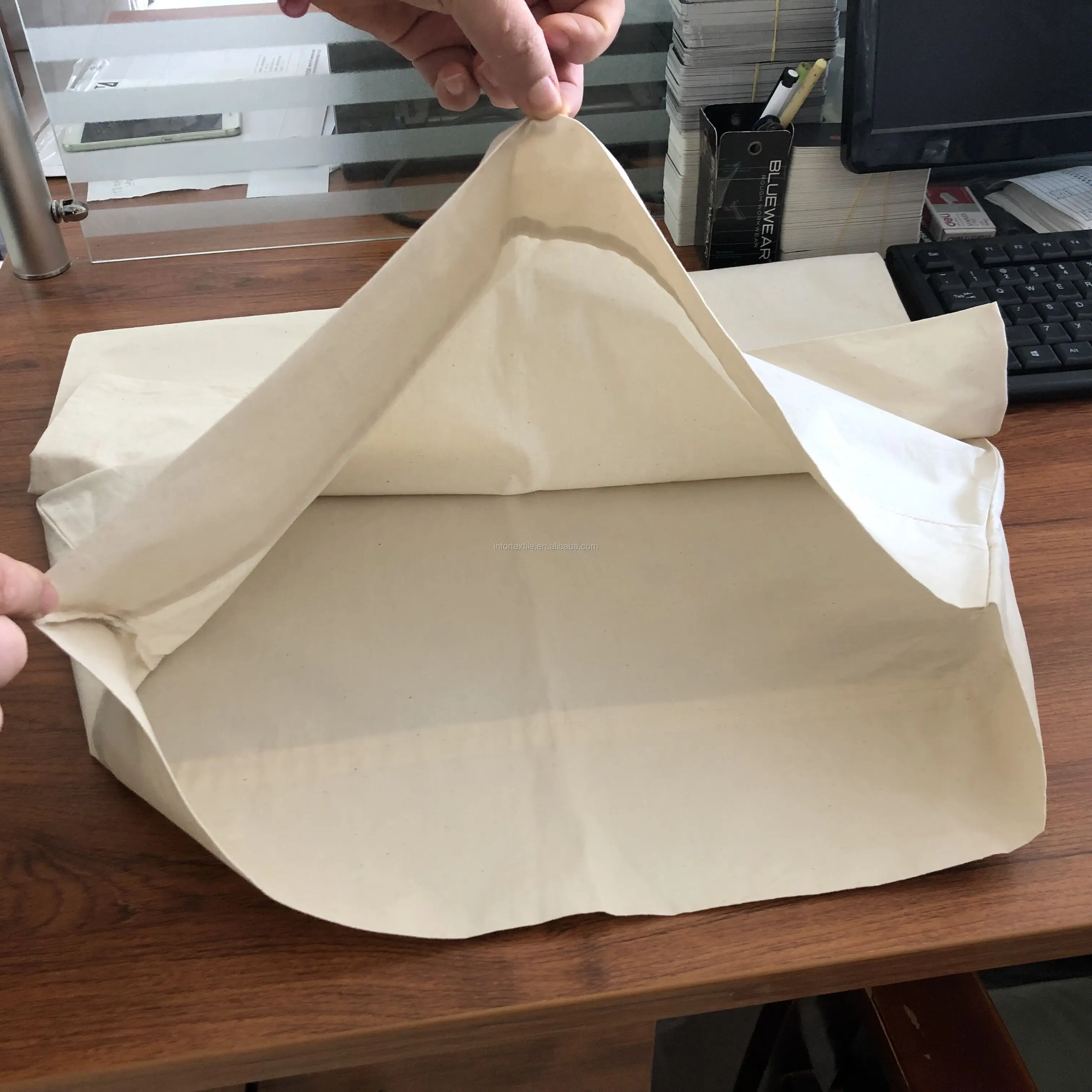 100% white satin stripe bedding microfiber fabric