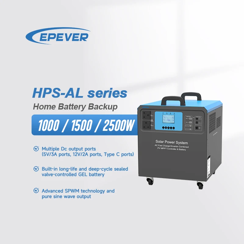 Epever Manufacturer 220v Power Bank Home Solar Energy System 2.5kw 2500W Power Station