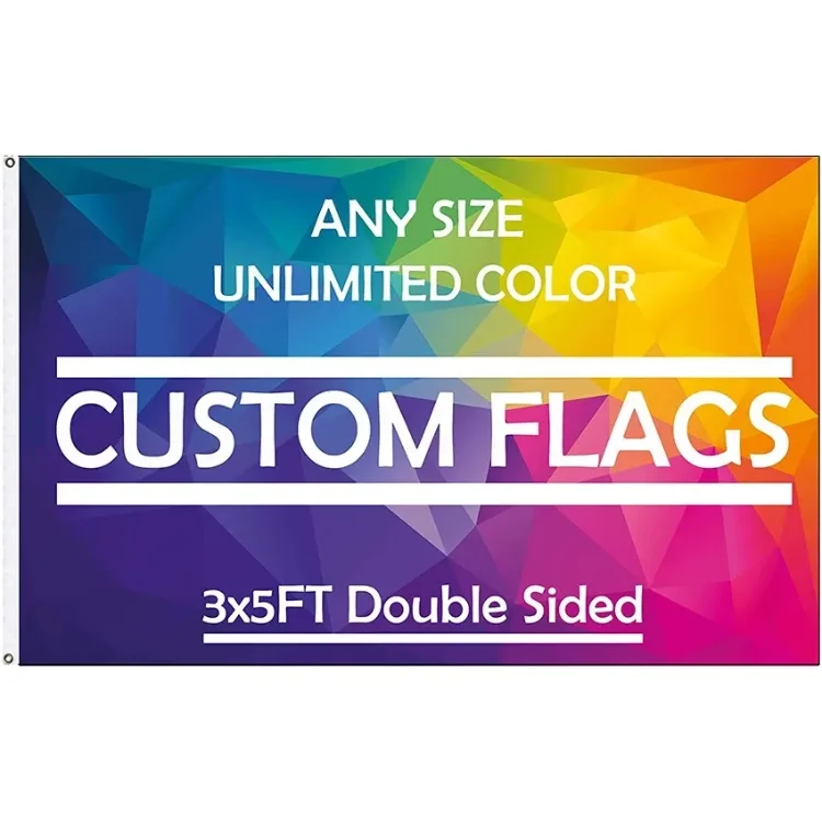 Custom Enterprise Flag  Factory Hot Sale Exquisite High Quality Country Flag Banner