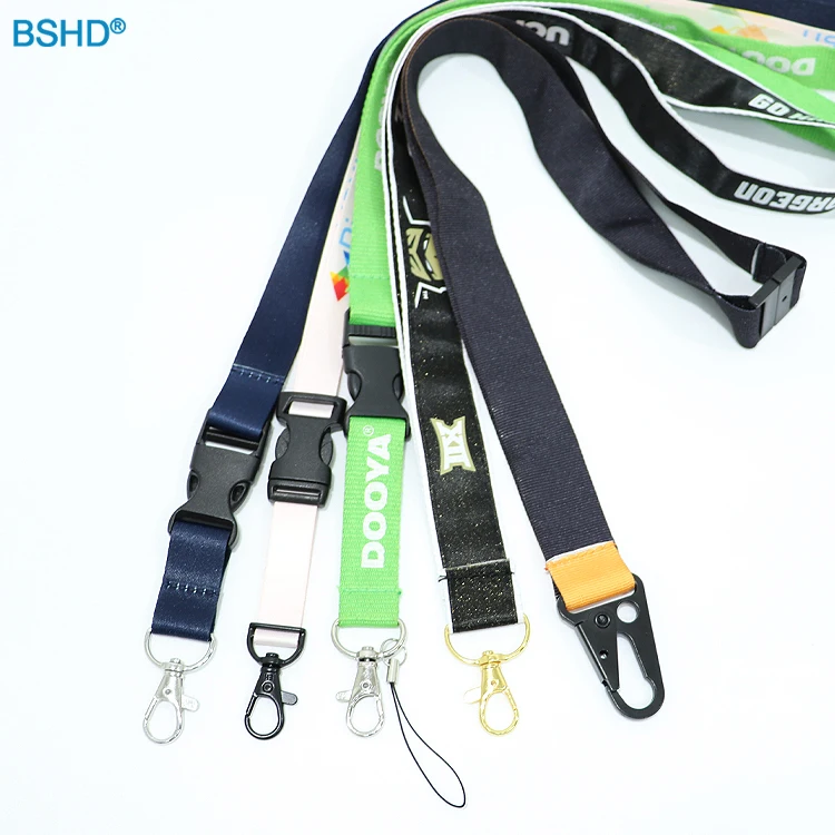 Manufacturer Customized Printing Logo Neck Polyester Lanyards With Logo Custom For Promotional