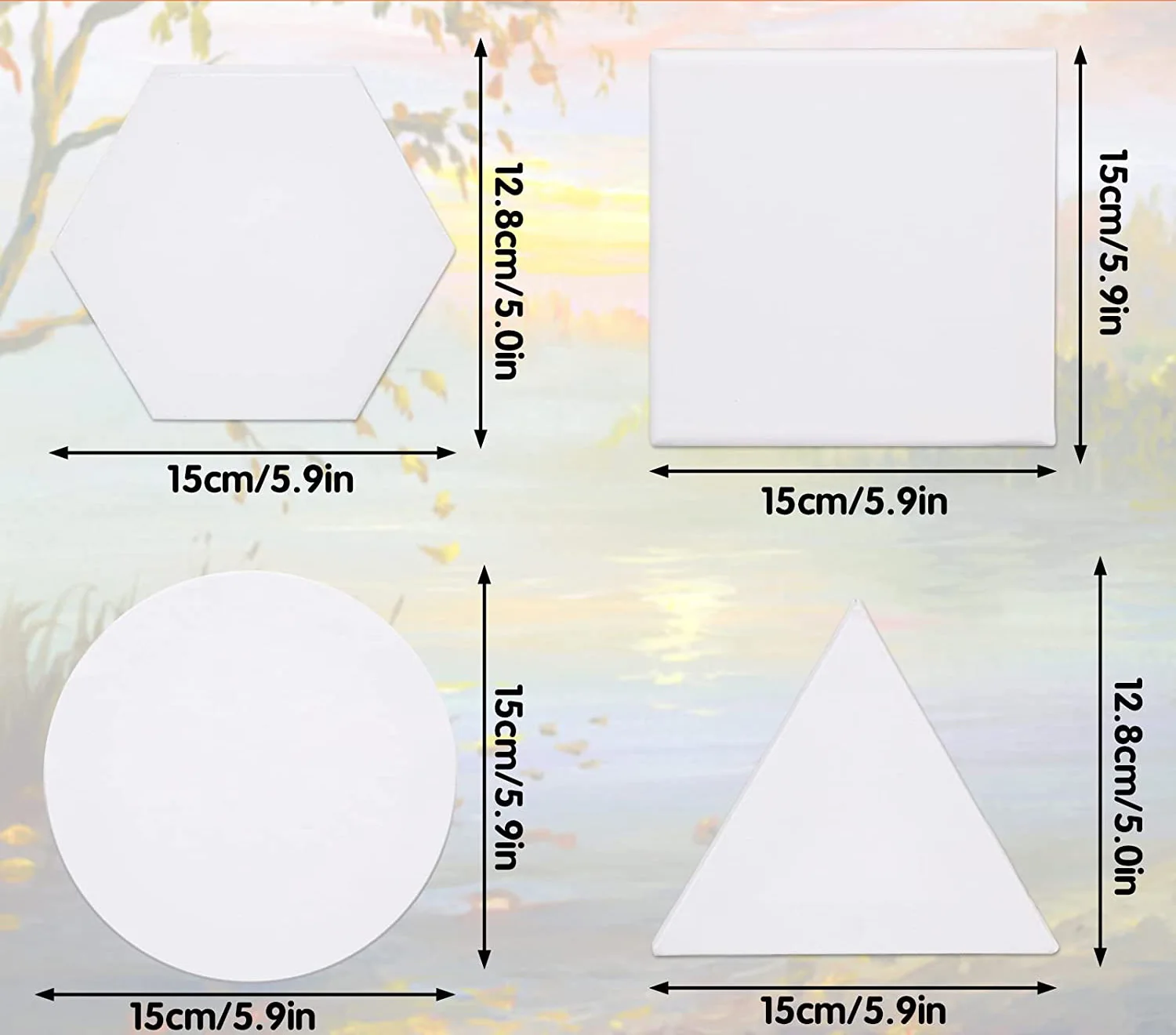 Xinyi Art 2023 Wholesale waterproof art canvas stretched painting stretched canvas