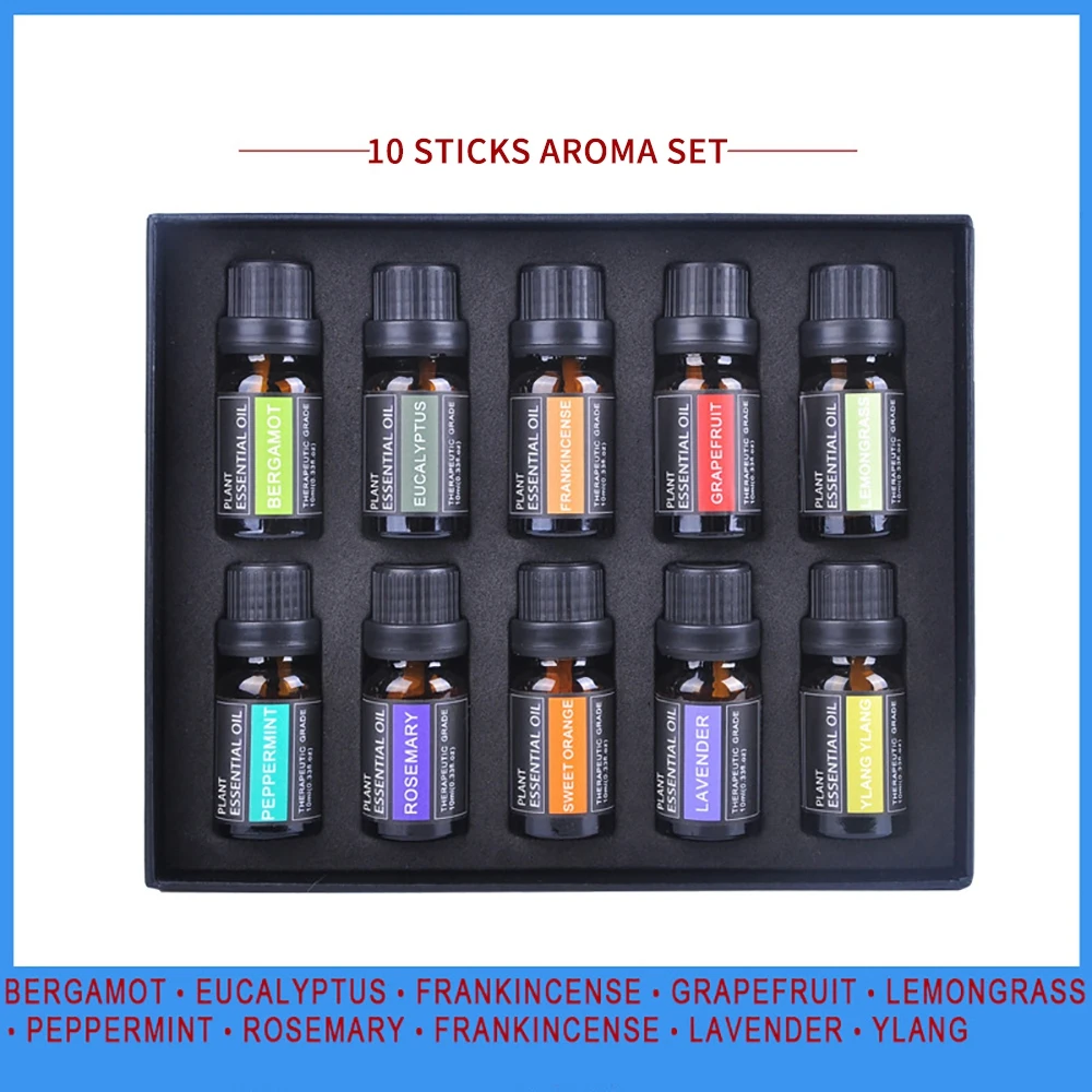 
OEM 10ml Natural Pure body Massage Lavender Aromatherapy Essential Oil 