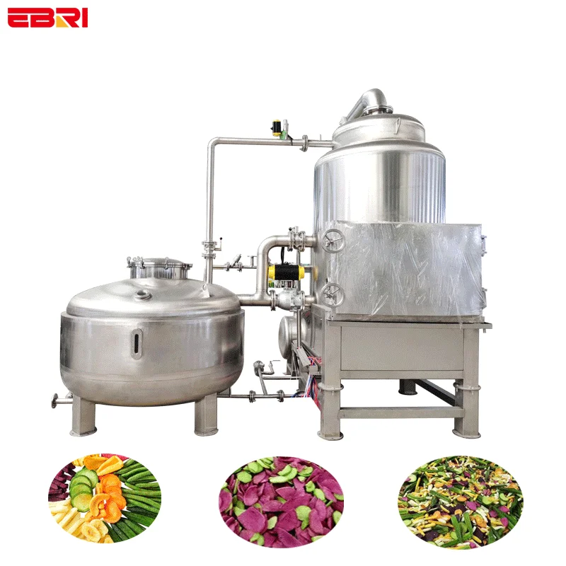 2023 Full Automatic small scale vacuum fryer vacuum frying production line vacuum fried beetroot machine