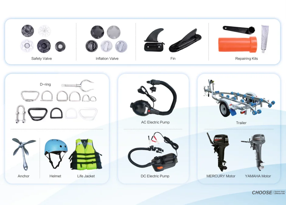 Synsor New hot buys Manufacturer Waterplay Crafts Inflatable Boat Jetski Rowing Boats