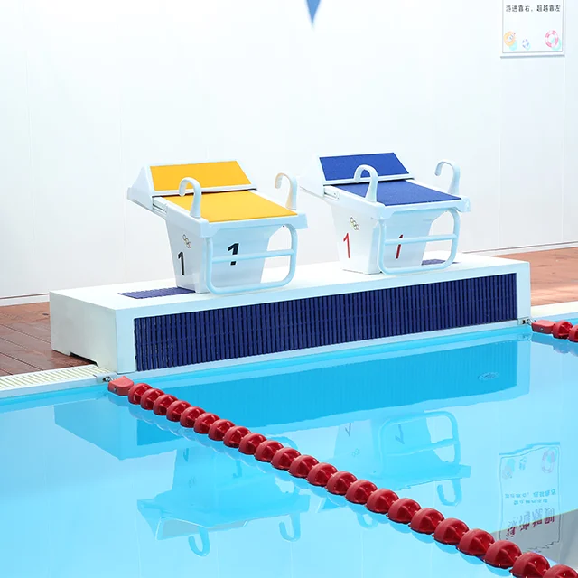 Stainless Steel Non-Slip Starting Platform for Swimming Pools Competition Pool Ladder