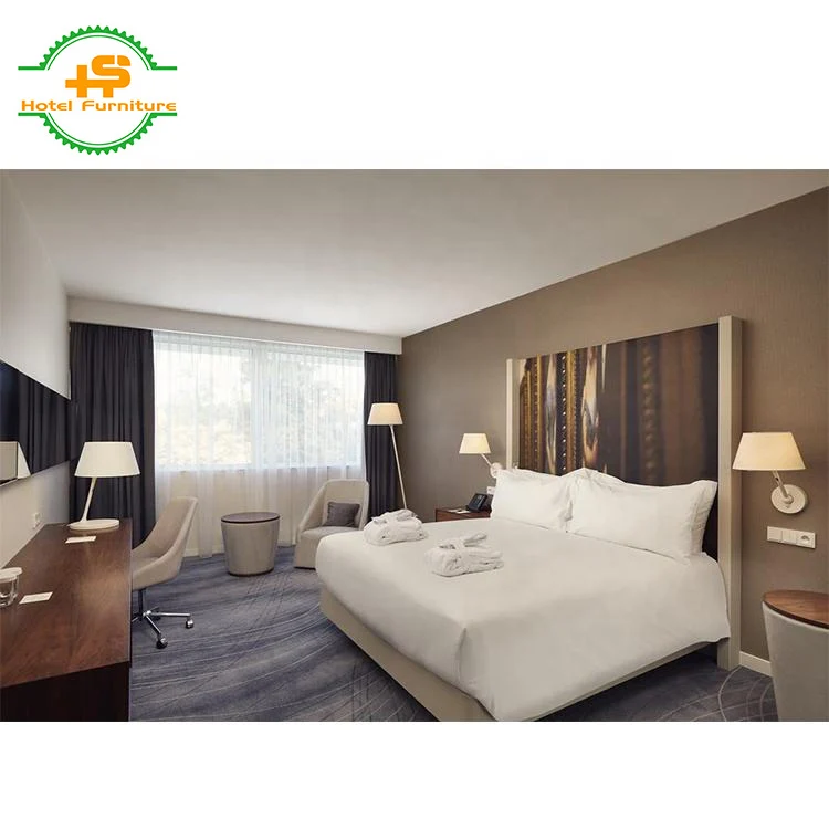 
HS-N16 European style luxury Foshan factory direct 5 star grand Hyatt vip wooden hotel furniture set 