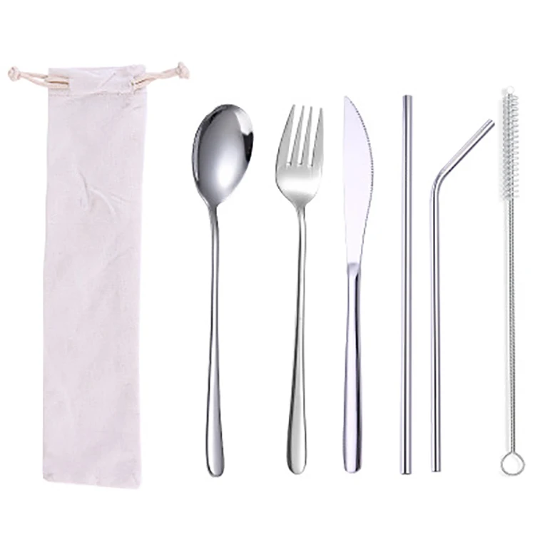 
Fashional Rainbow PVD Coating Cutlery, Titanium Cutlery Set, Colorful Dinner Tableware 