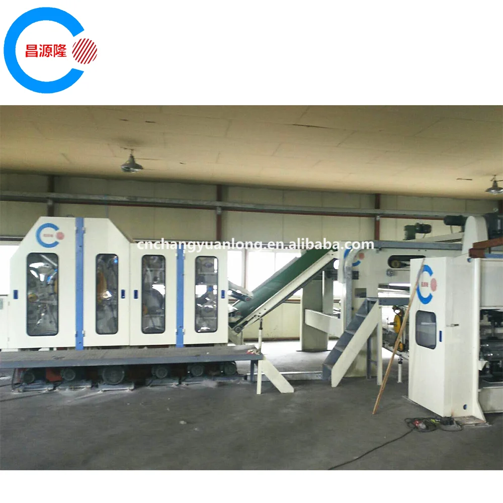 New technology needle punching fiber glass felt mat making machine