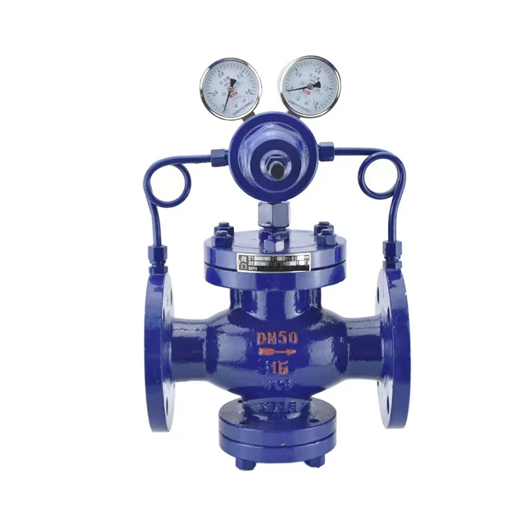 Oxygen/nitrogen/compressed air/natural gas/argon pressure reducing valve YK43F