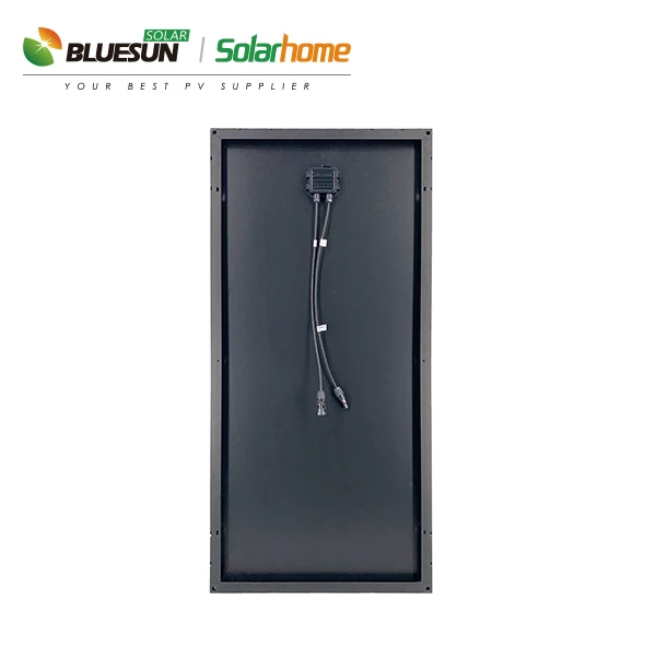  BLUESUN солнечные кровельные черепицы пластины черный PV Solar 110 Вт 80 новая перекрывающаяся солнечная панель 100 для сборного