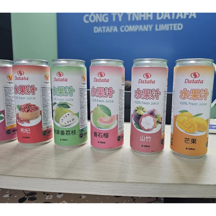 Fruit Juice Datafa Fresh Juice Other Beverages Powder Juice Customized Logo Carton Box Vietnam Manufacturer