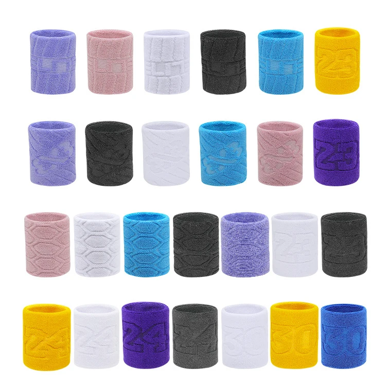 JuDing Custom Tennis Gym Wristbands Towel sweatbands Sweat Wrist Bands Sports embroidery wrist sweatband