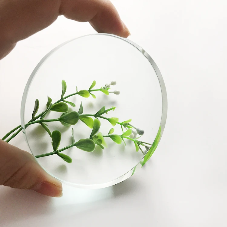 50*10 мм закаленное боросиликатное DIN7080 Круглое стекло