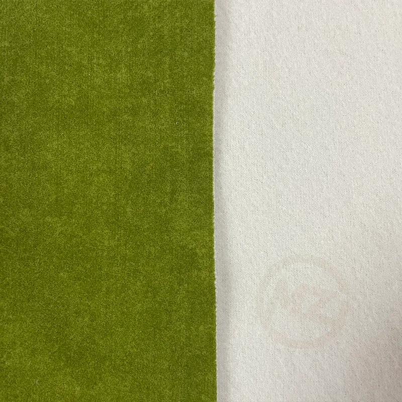 Color Velvet Fabric for Sofa Print Polyester Fabric Modern Water Resistant Olive Green Upholstery Fabric Customized Plain Weft
