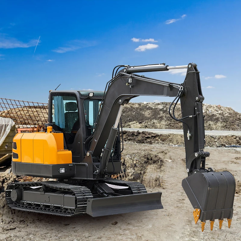 Crawler Excavator  6.5t 360 Mini Track Trailer Excavator Macao Starter Japan